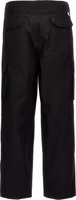 Black Cotton Cargo Pants 2