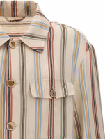 Multicolor Linen Blouse 3