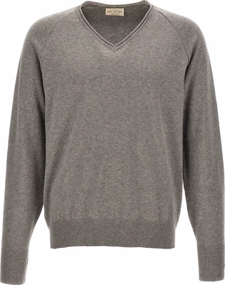 Gray Cotton Cardigan