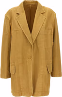 Beige Cotton Blazer 1