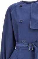 Blue Cotton Coat 3