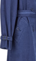 Blue Cotton Coat 4
