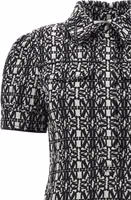 Bicolor Polyester Short Dress 3