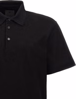 Black Cotton Polo Shirt 3