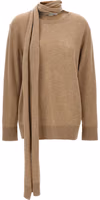 Beige Cashmere Cardigan 1