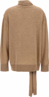 Beige Cashmere Cardigan 2