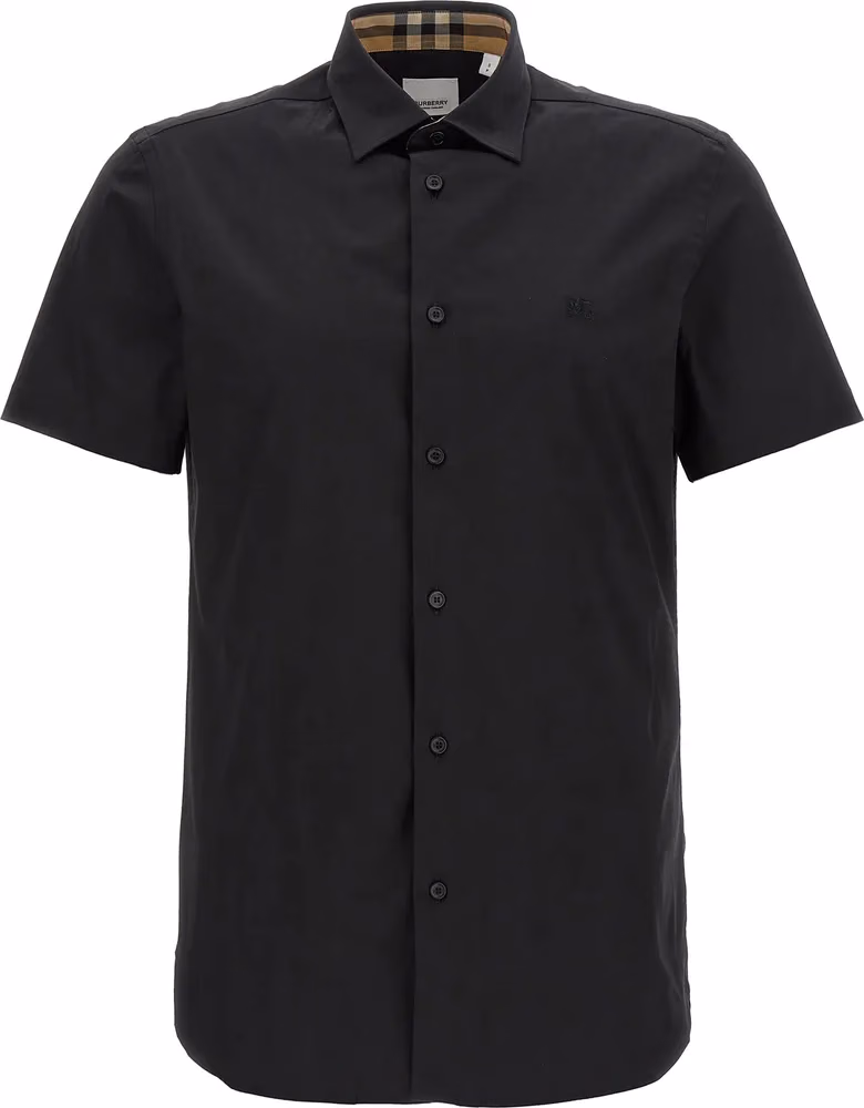 Black Cotton Blouse