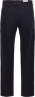 Blue Cotton Casual Pants 1