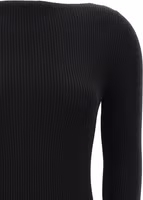 Black Wool Cardigan 3