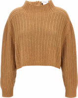 Beige Wool Cardigan 1