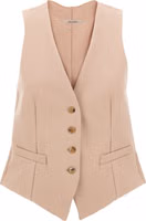 Multicolor Acetate Sleeveless Jacket 1