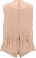 Multicolor Acetate Sleeveless Jacket 2