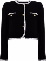 Bicolor Viscose Full-Length Jacket 1