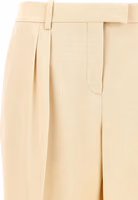Beige Silk Dress Pants 3