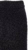Black Cotton Midi Skirt 3