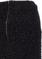Black Cotton Midi Skirt 4