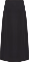 Black Virgin Wool Mini Skirt 2