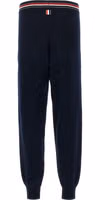 Blue Cashmere Joggers (Workout Pants) 2