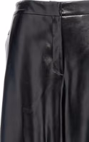 Black Polyester Casual Pants 4