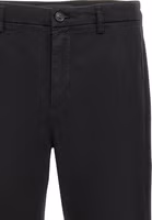 Black Cotton Casual Pants 3
