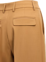 Brown Polyester Pants 4