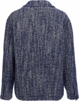 Blue Wool Full-Length Jacket 2