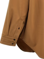 Brown Polyester Blouse 4