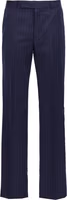 Blue Wool Dress Pants 1