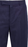 Blue Wool Dress Pants 3