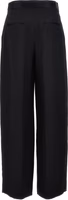 Black Viscose Casual Pants 2