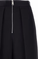 Black Viscose Casual Pants 3
