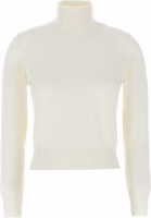 White Merino Wool Cardigan 1