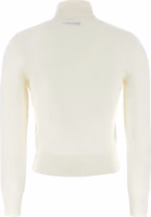 White Merino Wool Cardigan 2