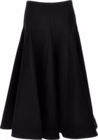Black Virgin Wool Mini Skirt 1