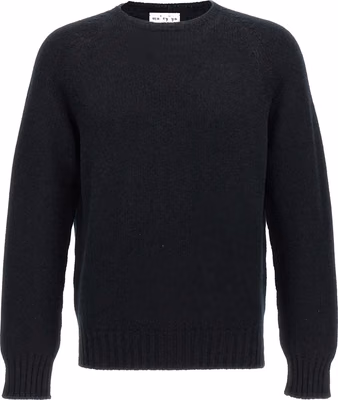 Black Wool Cardigan