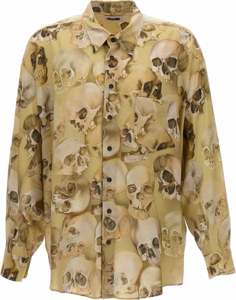 Bicolor Viscose Blouse