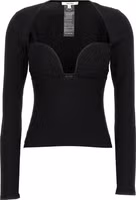 Black Viscose Tank Tops 1