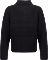 Black Wool Cardigan 2