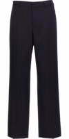 Blue Polyethylene Casual Pants 1