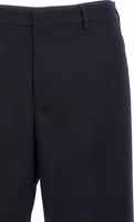 Blue Polyethylene Casual Pants 3