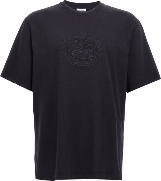 Black Cotton T-Shirt