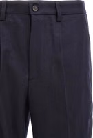 Blue Wool Dress Pants 3