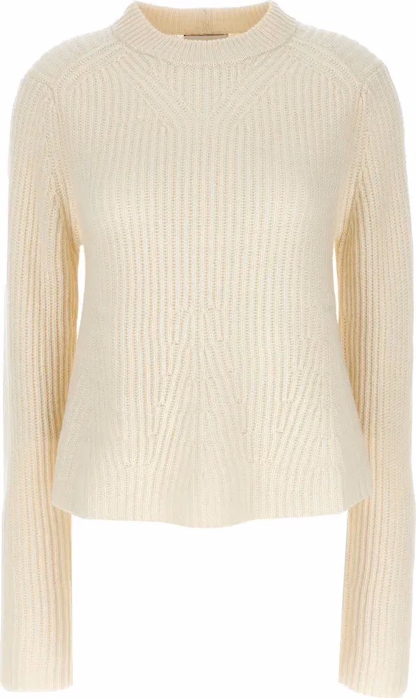White Cashmere Cardigan