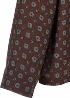 Brown Silk Blouse 4