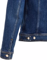 Blue Cotton Denim Jacket 4