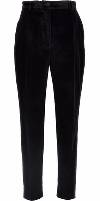 Black Cotton Dress Pants