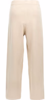 Beige Viscose Casual Pants 2
