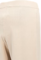 Beige Viscose Casual Pants 4
