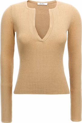 Beige Silk Cardigan