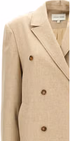 Beige Virgin Wool Coat 3